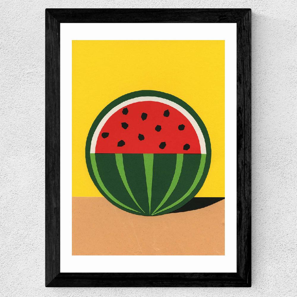 East End Prints The Quarter Watermelon