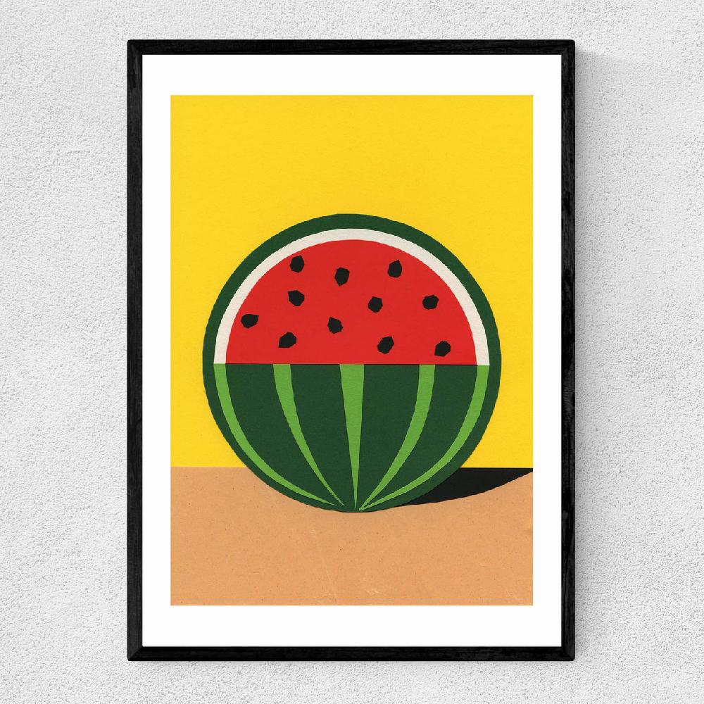 east end prints The Quarter Watermelon