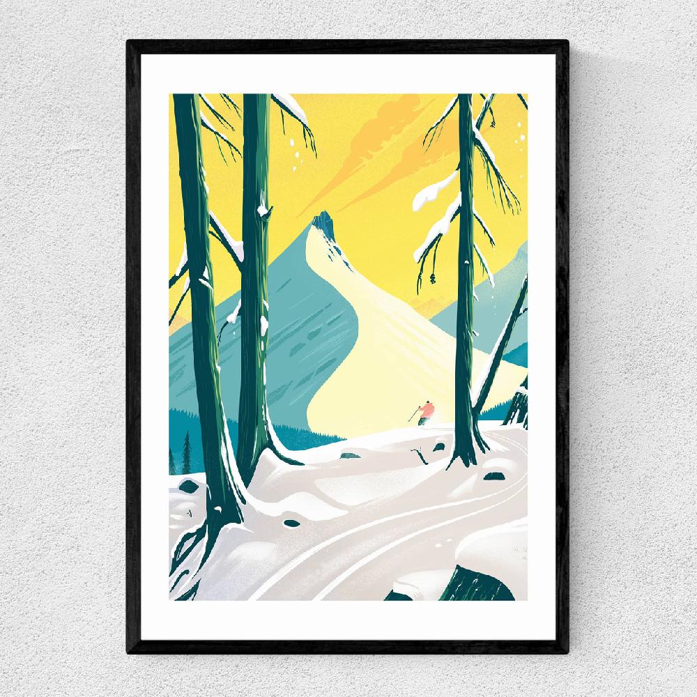 east end prints The Quiet Of The Woods