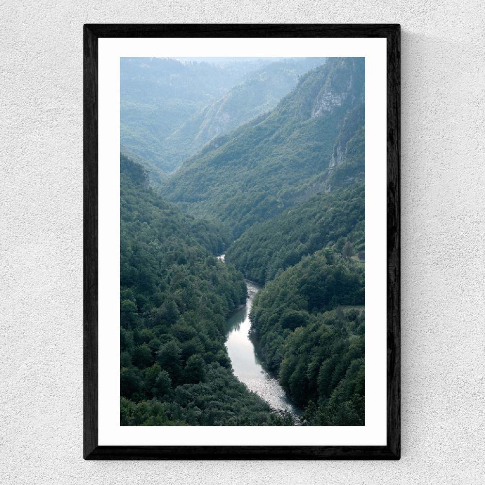 East End Prints The River Through The Forest