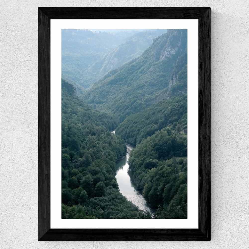 East End Prints The River Through The Forest