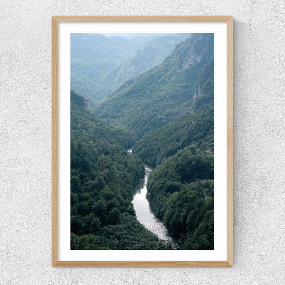 East End Prints The River Through The Forest