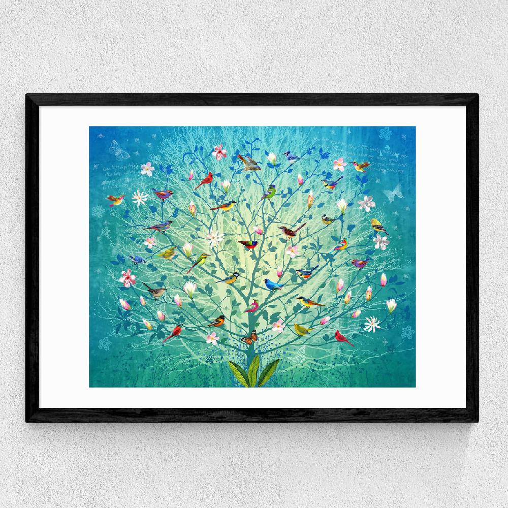 East End Prints The Singing Tree