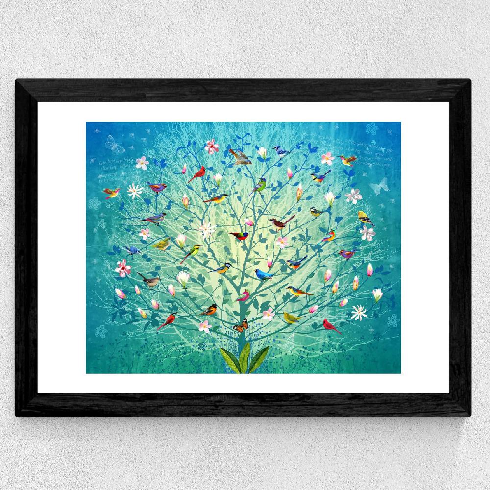 East End Prints The Singing Tree