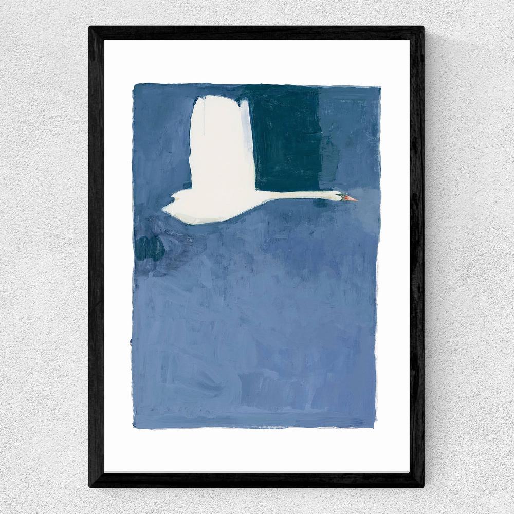 East End Prints The Swan II