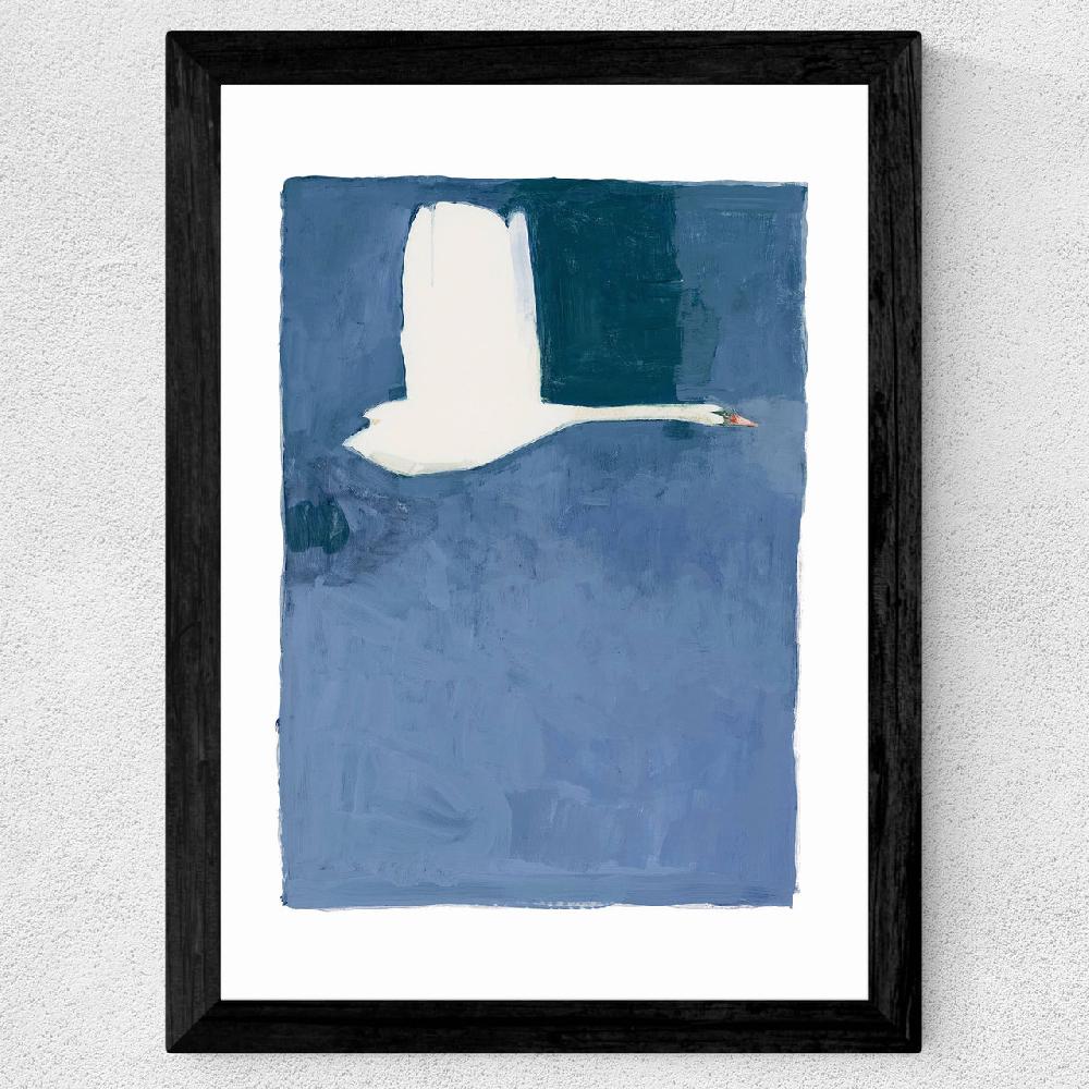East End Prints The Swan II