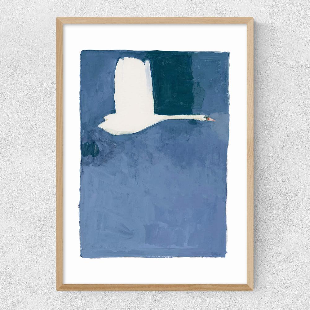 East End Prints The Swan II