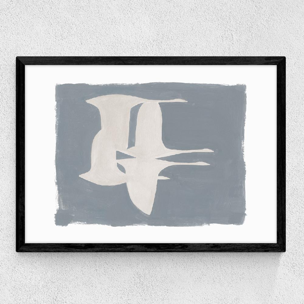 East End Prints The Swan IV