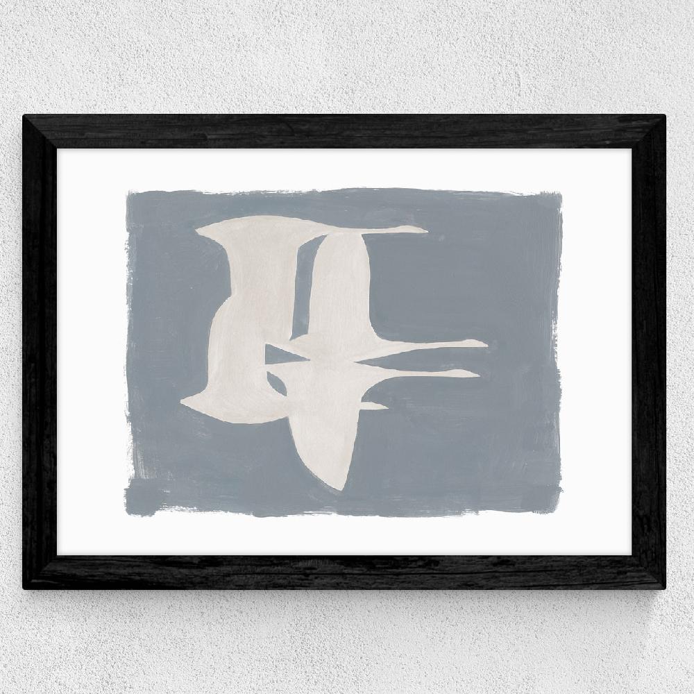 East End Prints The Swan IV