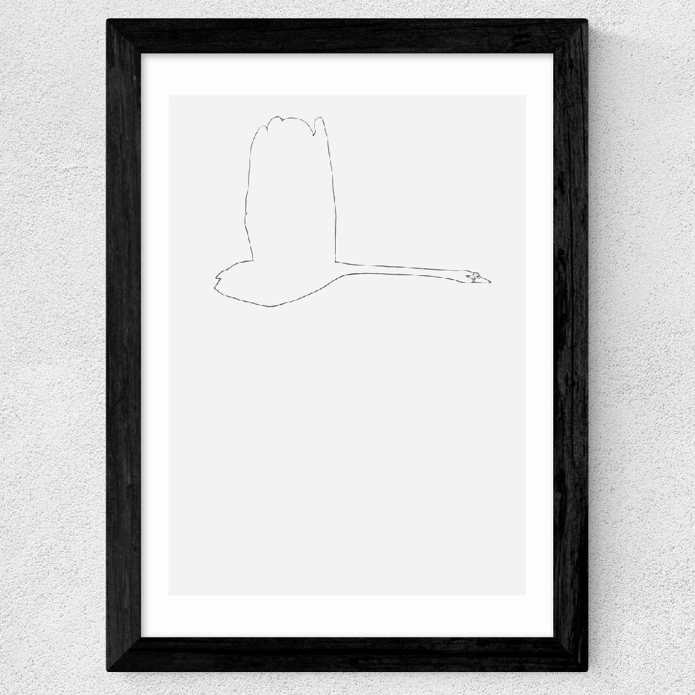 East End Prints The Swan L