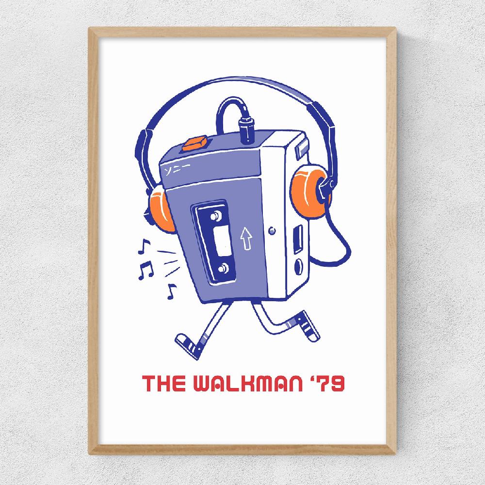 East End Prints The Walkman