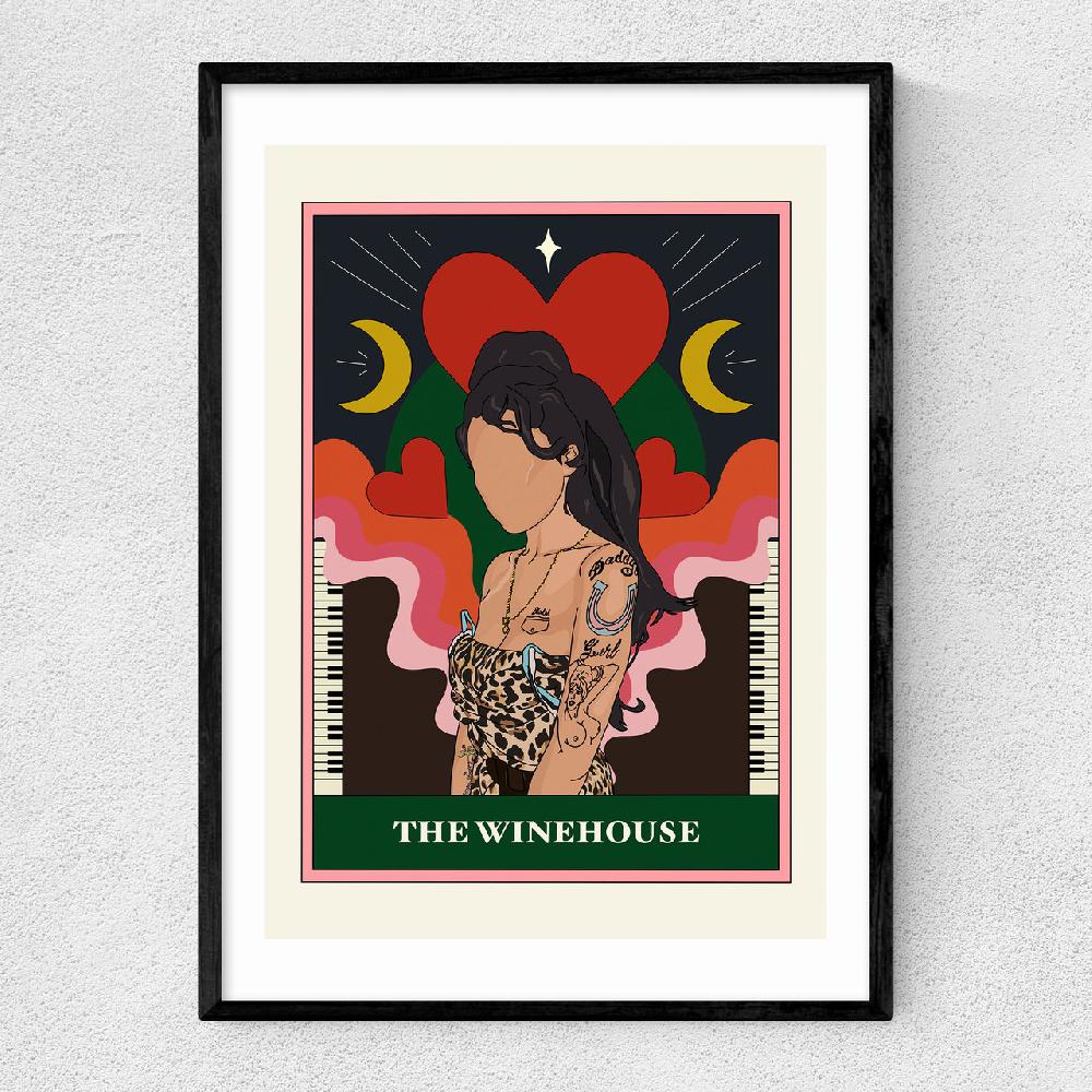 east end prints The Winehouse