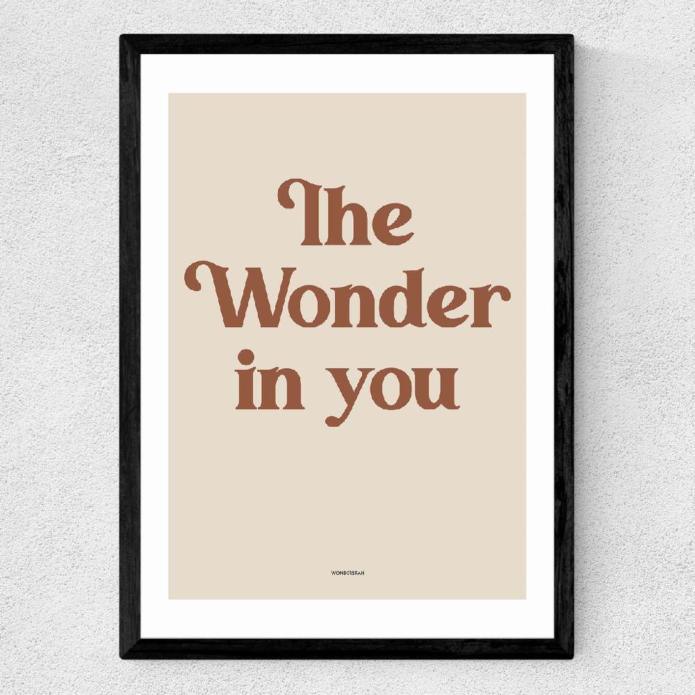 East End Prints The Wonder In You Spice