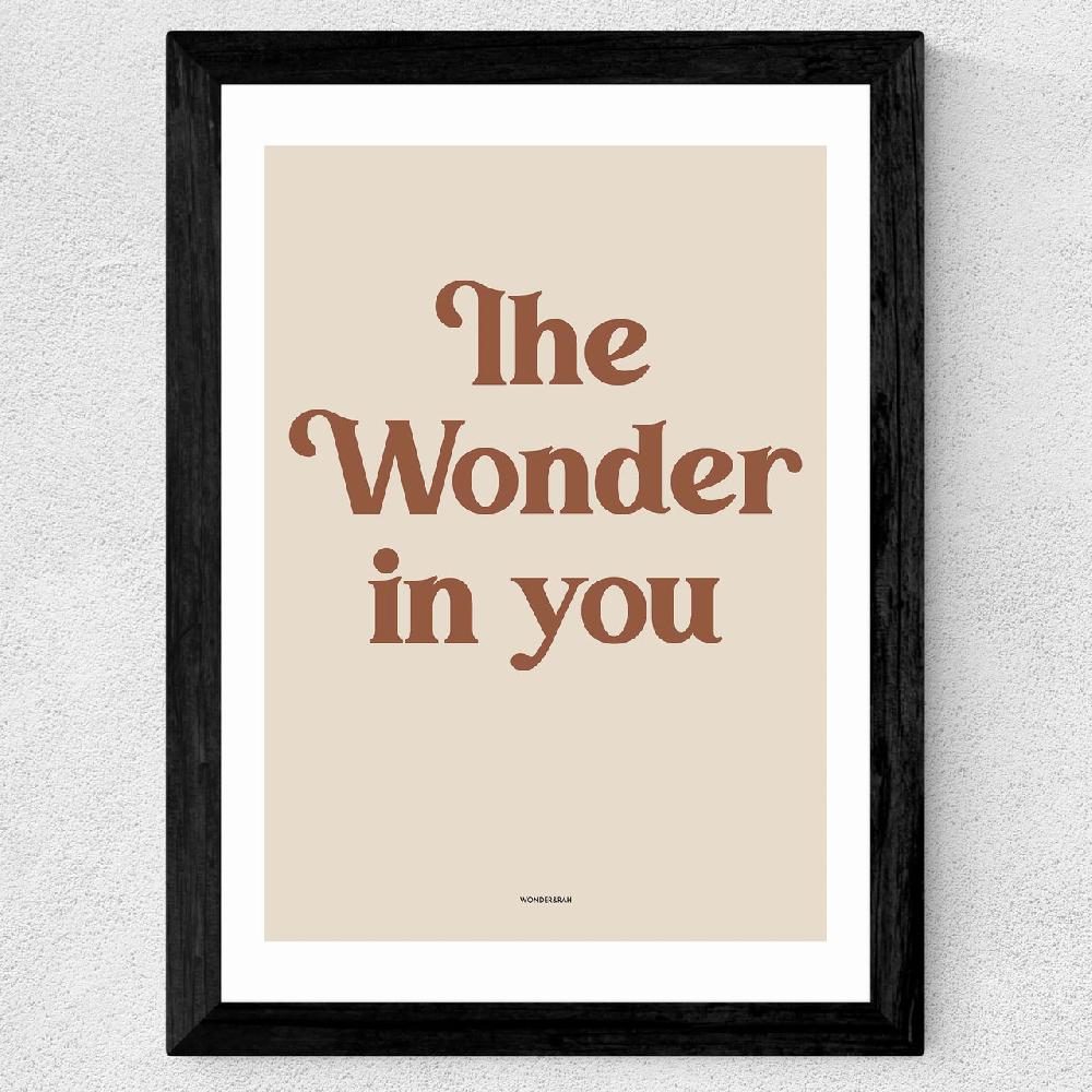 East End Prints The Wonder In You Spice