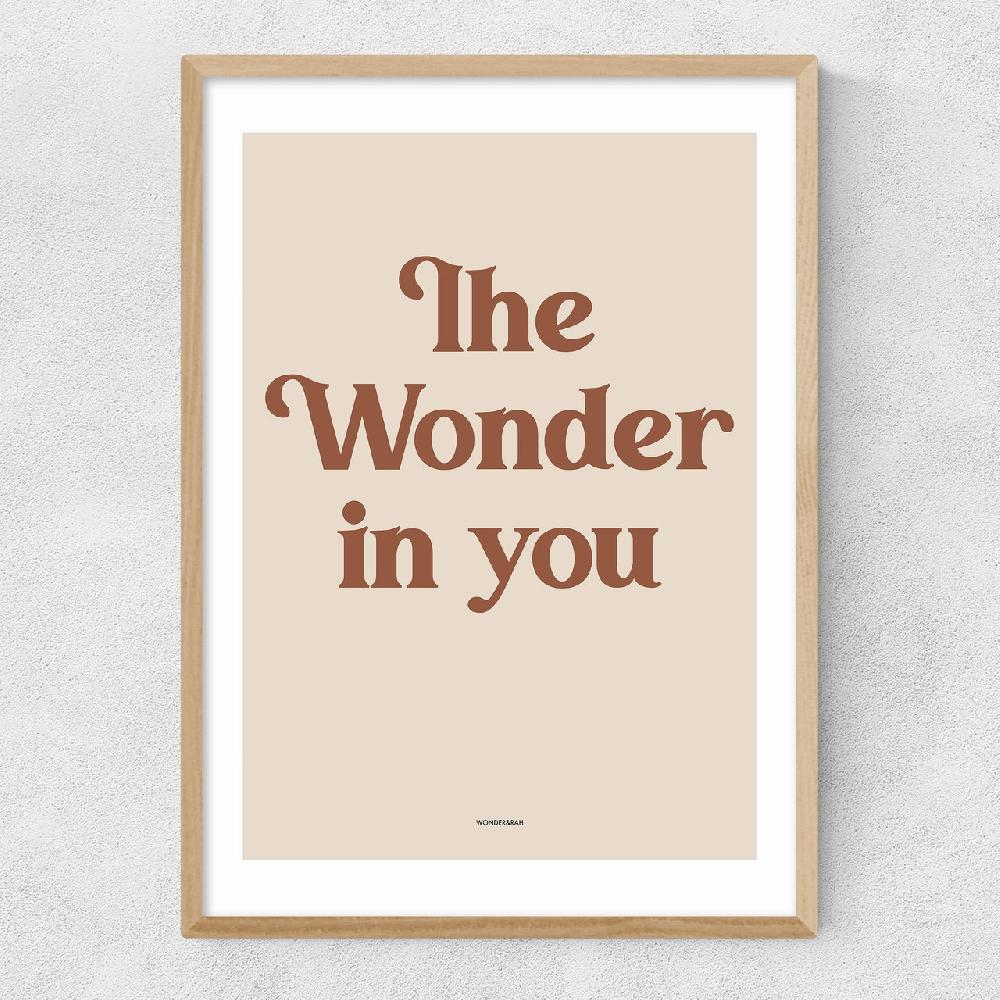 East End Prints The Wonder In You Spice