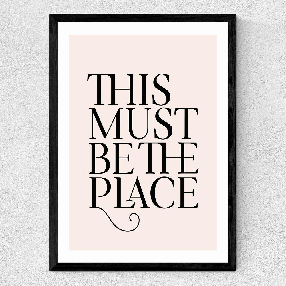 East End Prints This Must Be The Place