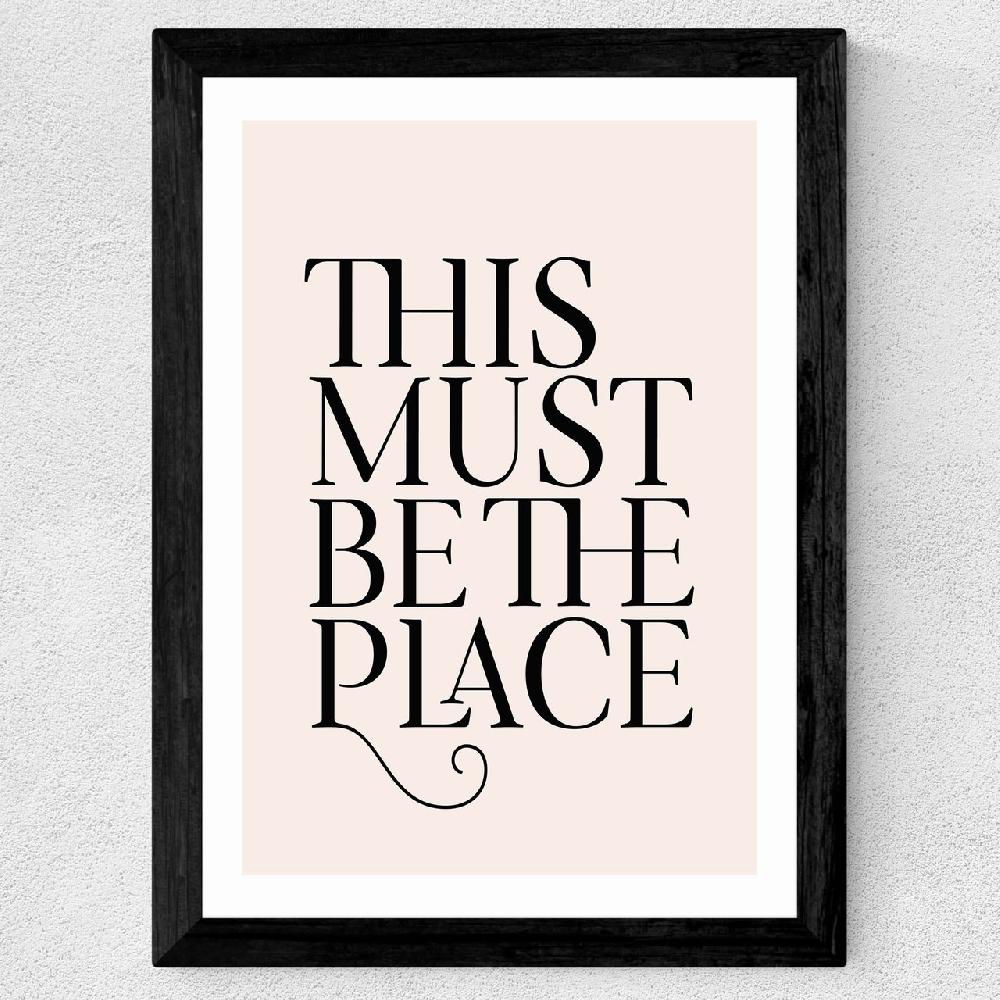 East End Prints This Must Be The Place