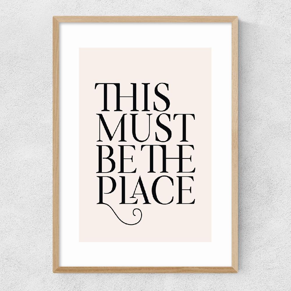 East End Prints This Must Be The Place