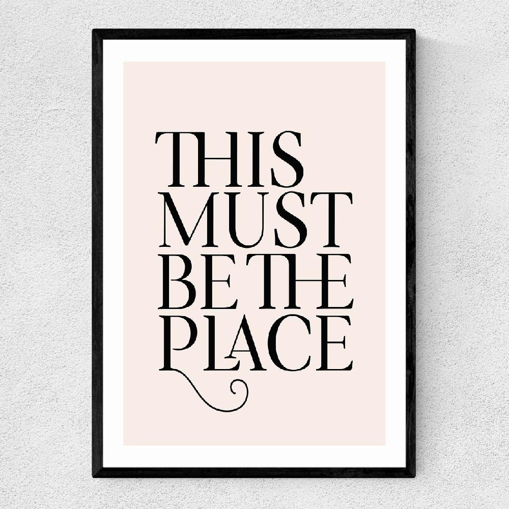 east end prints This Must Be The Place