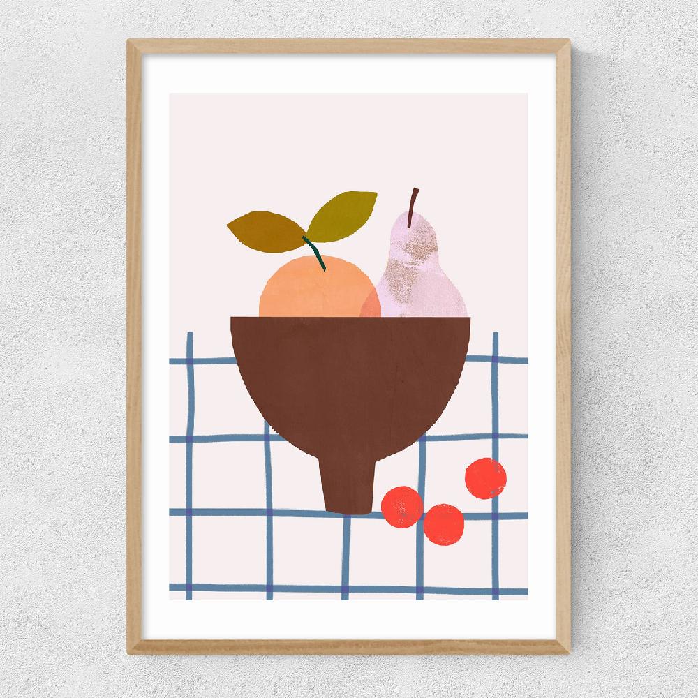 East End Prints Three Fruits