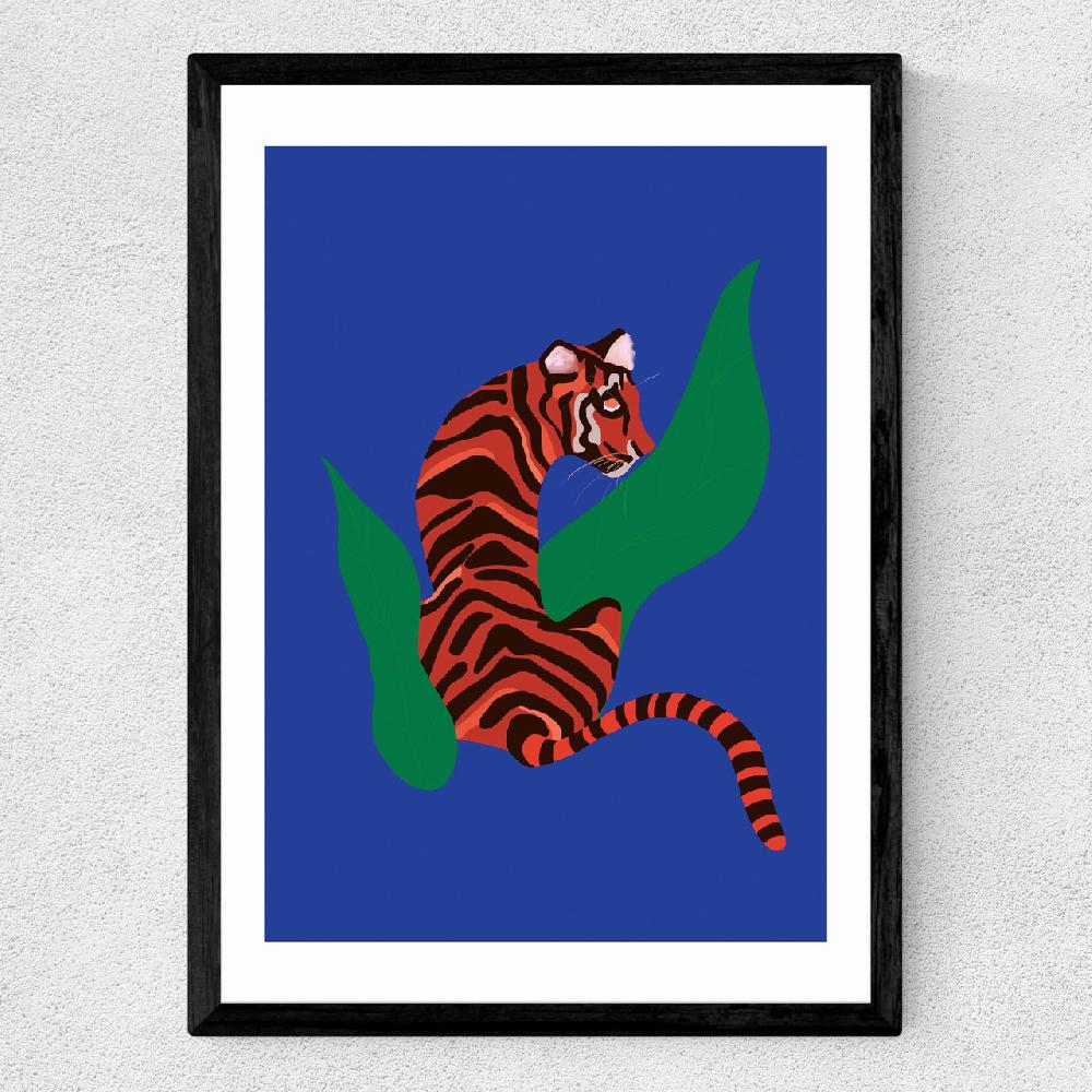 East End Prints Tiger By Sifa Mustafa