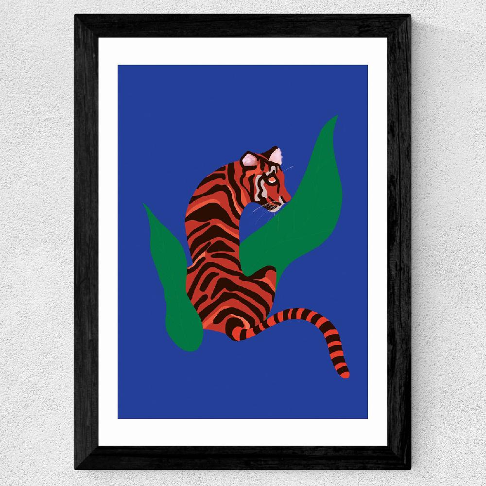 East End Prints Tiger By Sifa Mustafa