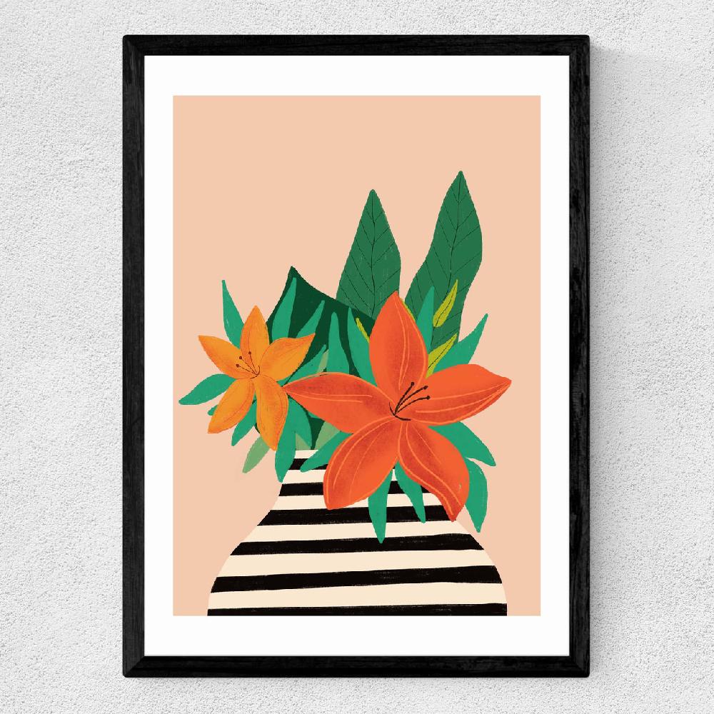 East End Prints Tiger Lily