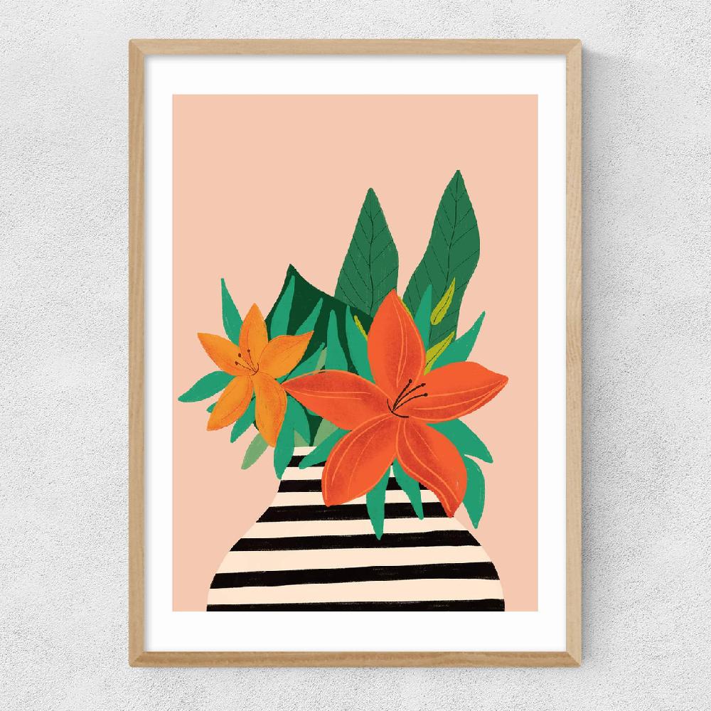 East End Prints Tiger Lily