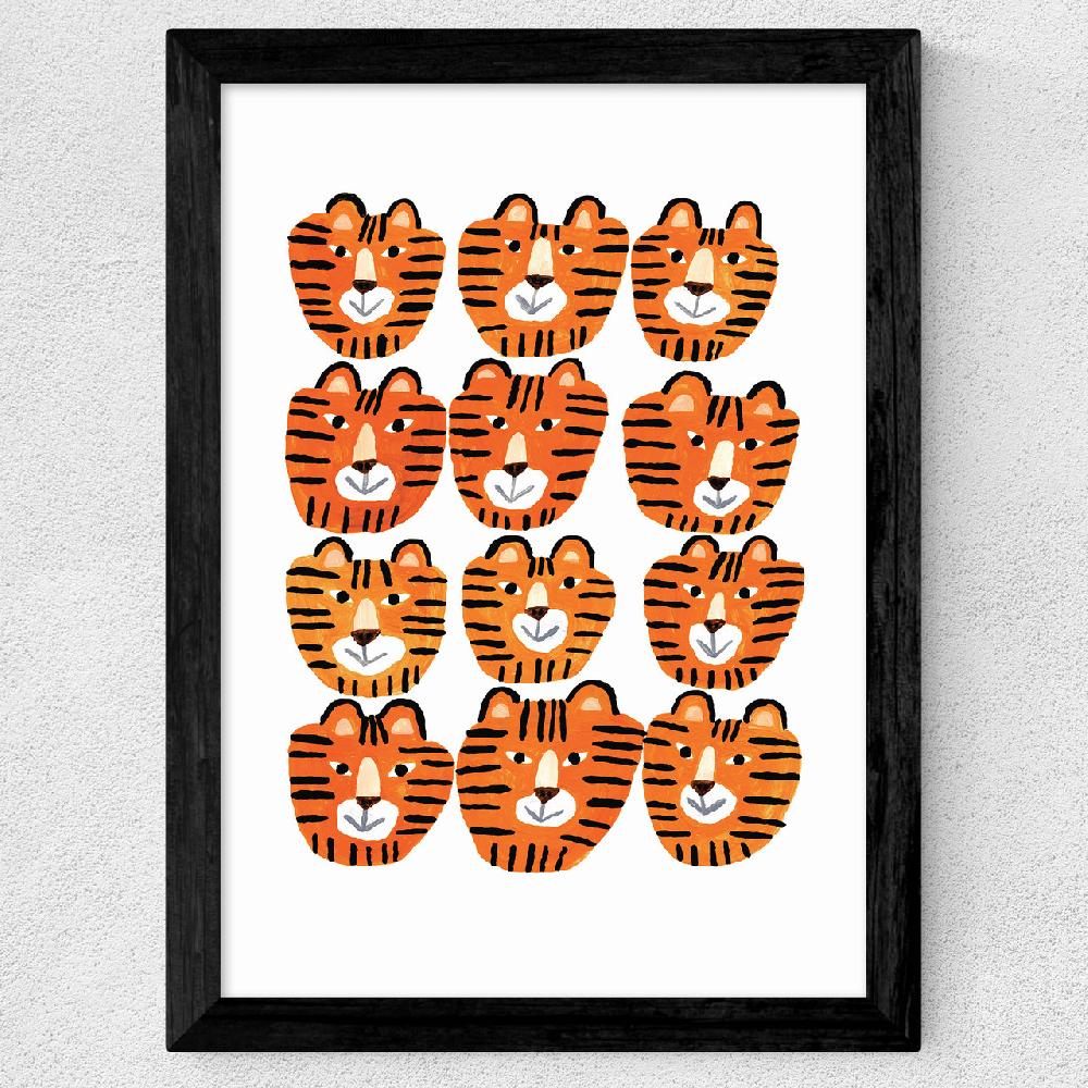 East End Prints Tiger Tiger