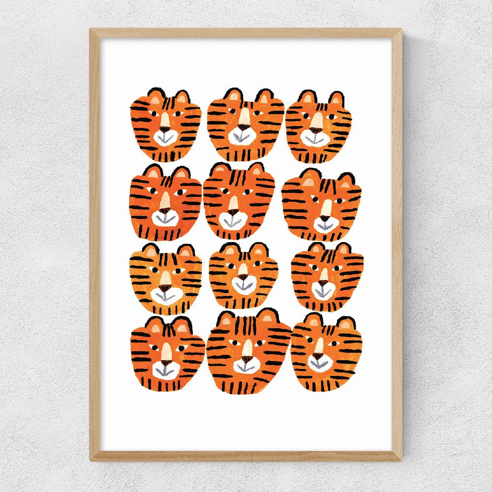 East End Prints Tiger Tiger