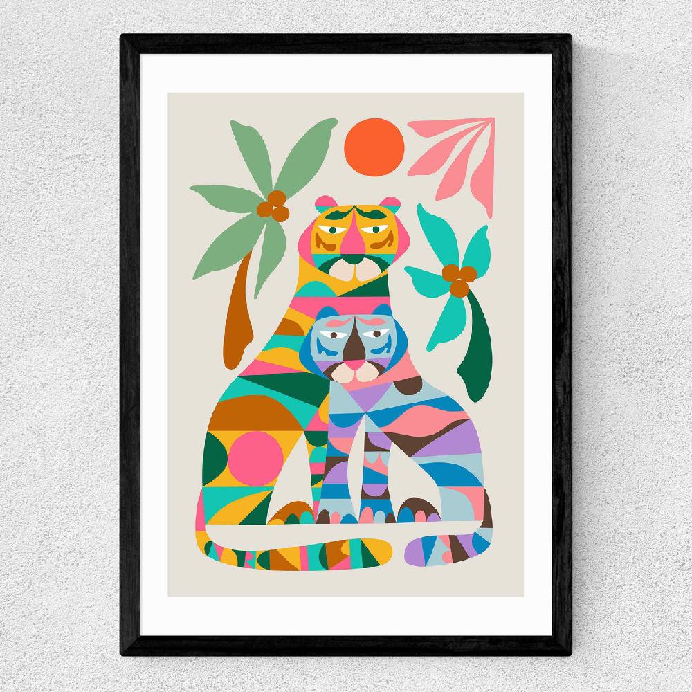 East End Prints Tigers By Rachel Lee