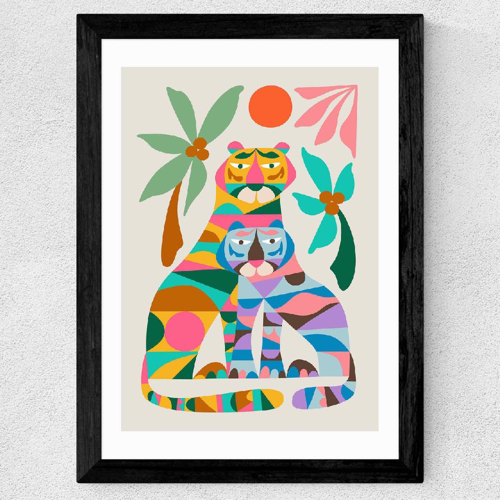 East End Prints Tigers By Rachel Lee