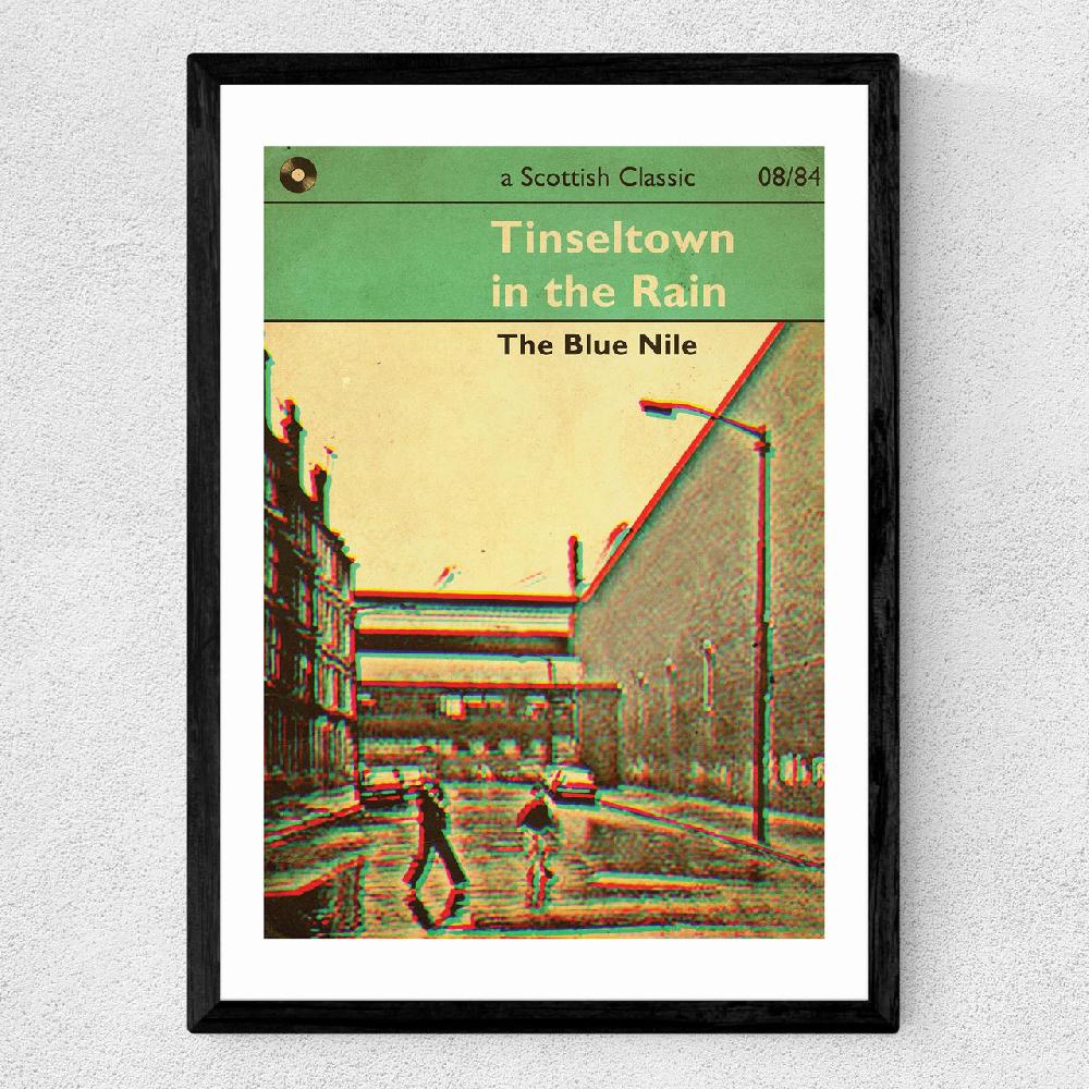 East End Prints Tinseltown In The Rain