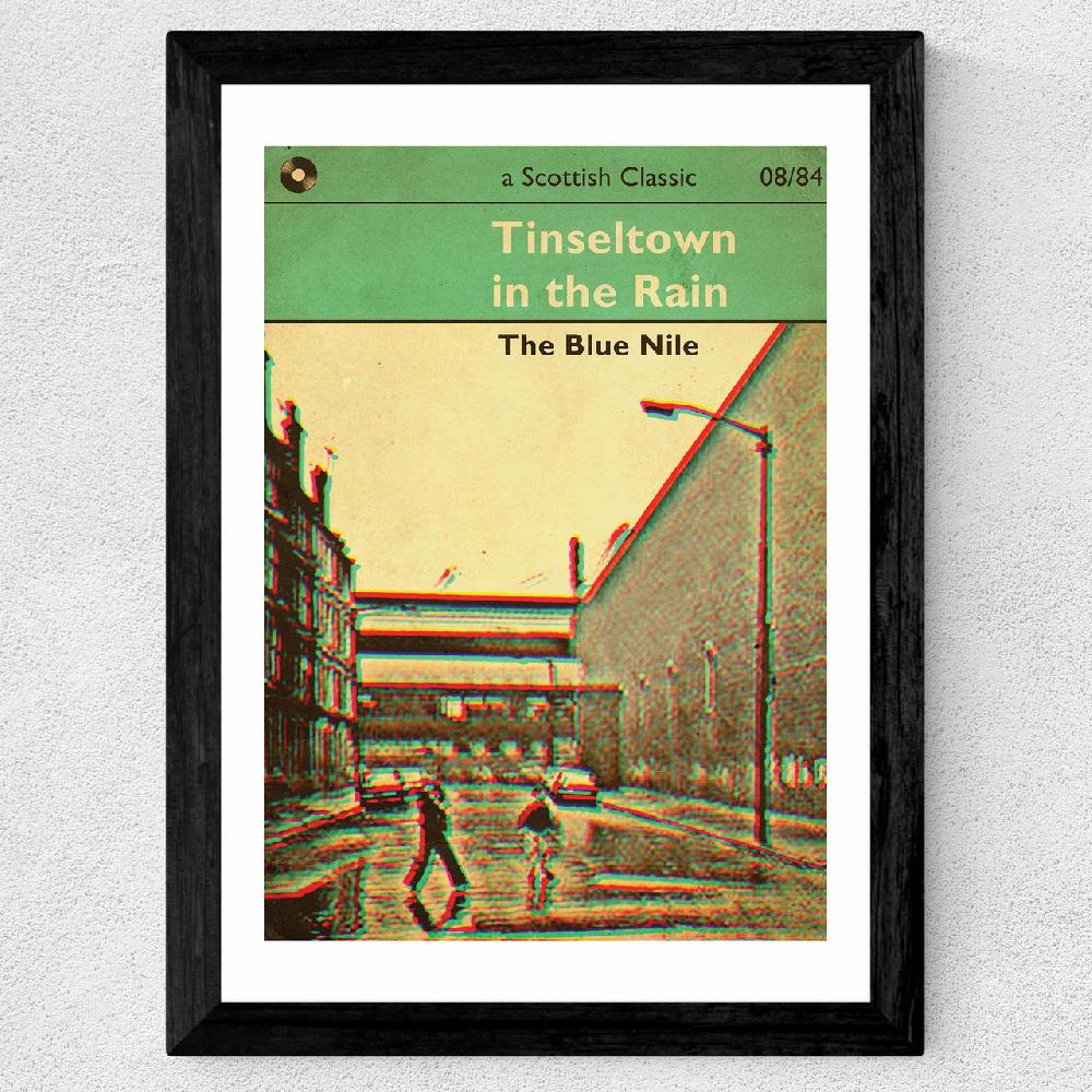East End Prints Tinseltown In The Rain