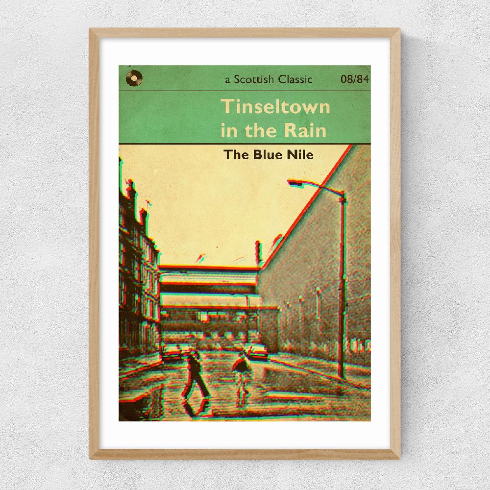 East End Prints Tinseltown In The Rain