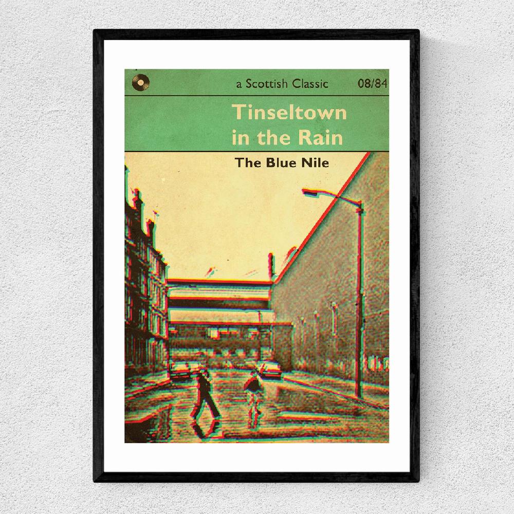 east end prints Tinseltown in the Rain
