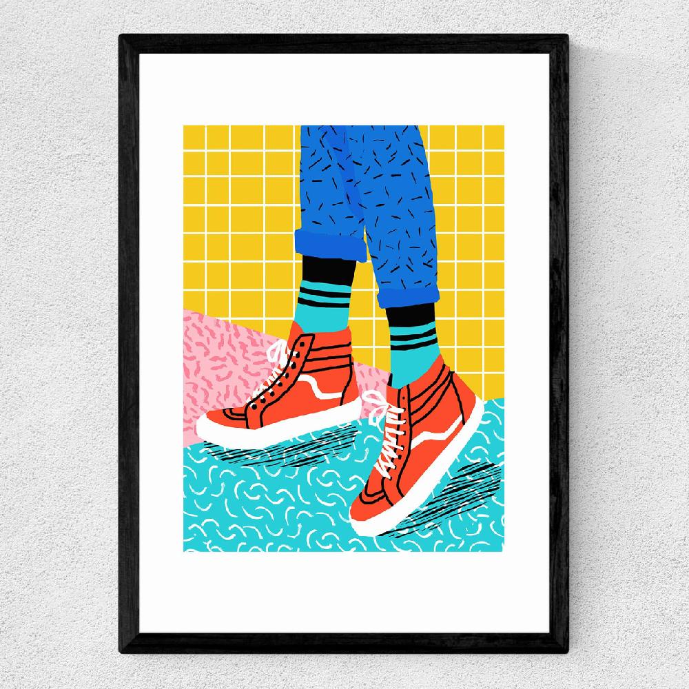 East End Prints Toe Drag