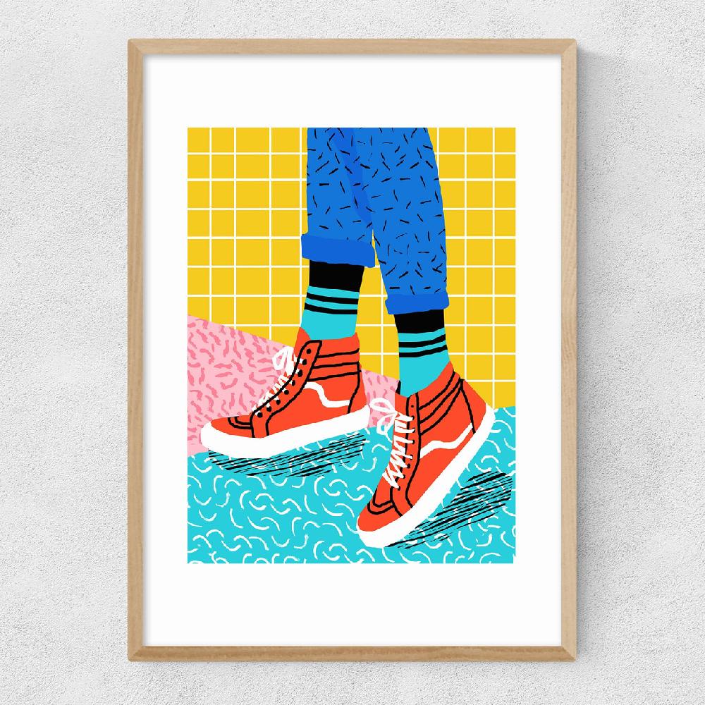 East End Prints Toe Drag