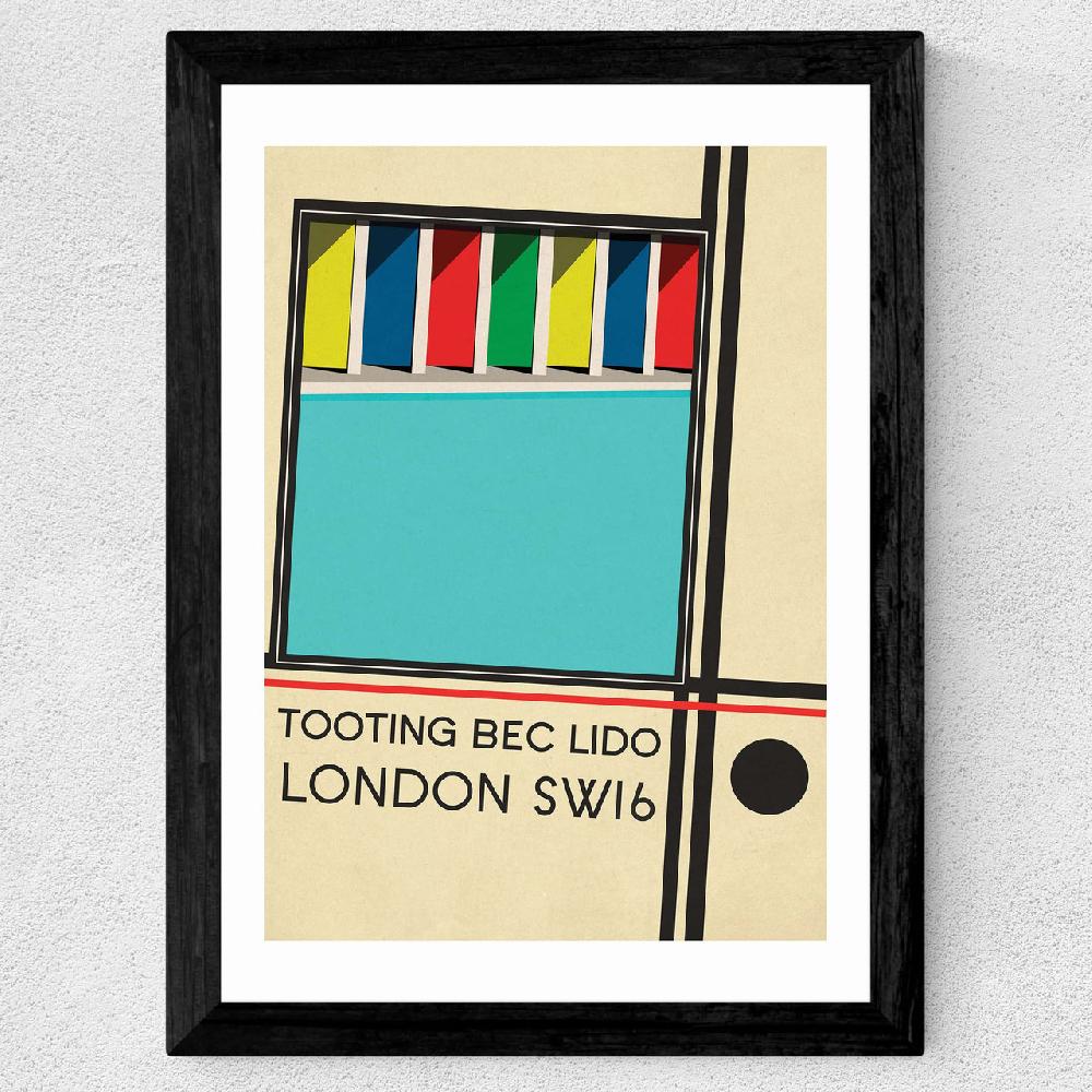 East End Prints Tooting Bec Lido