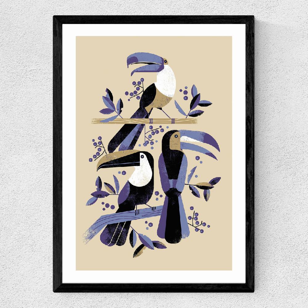 East End Prints Toucans