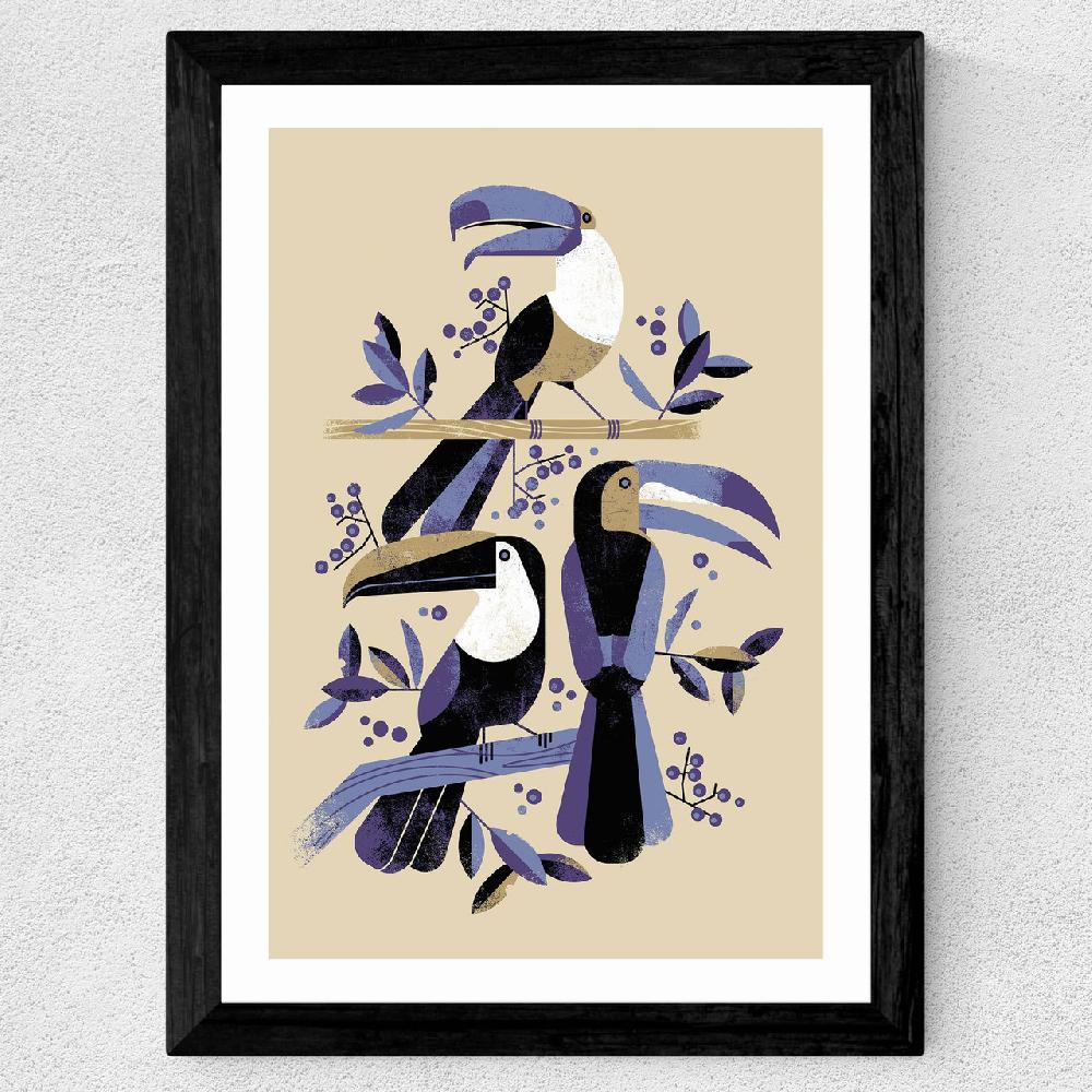 East End Prints Toucans