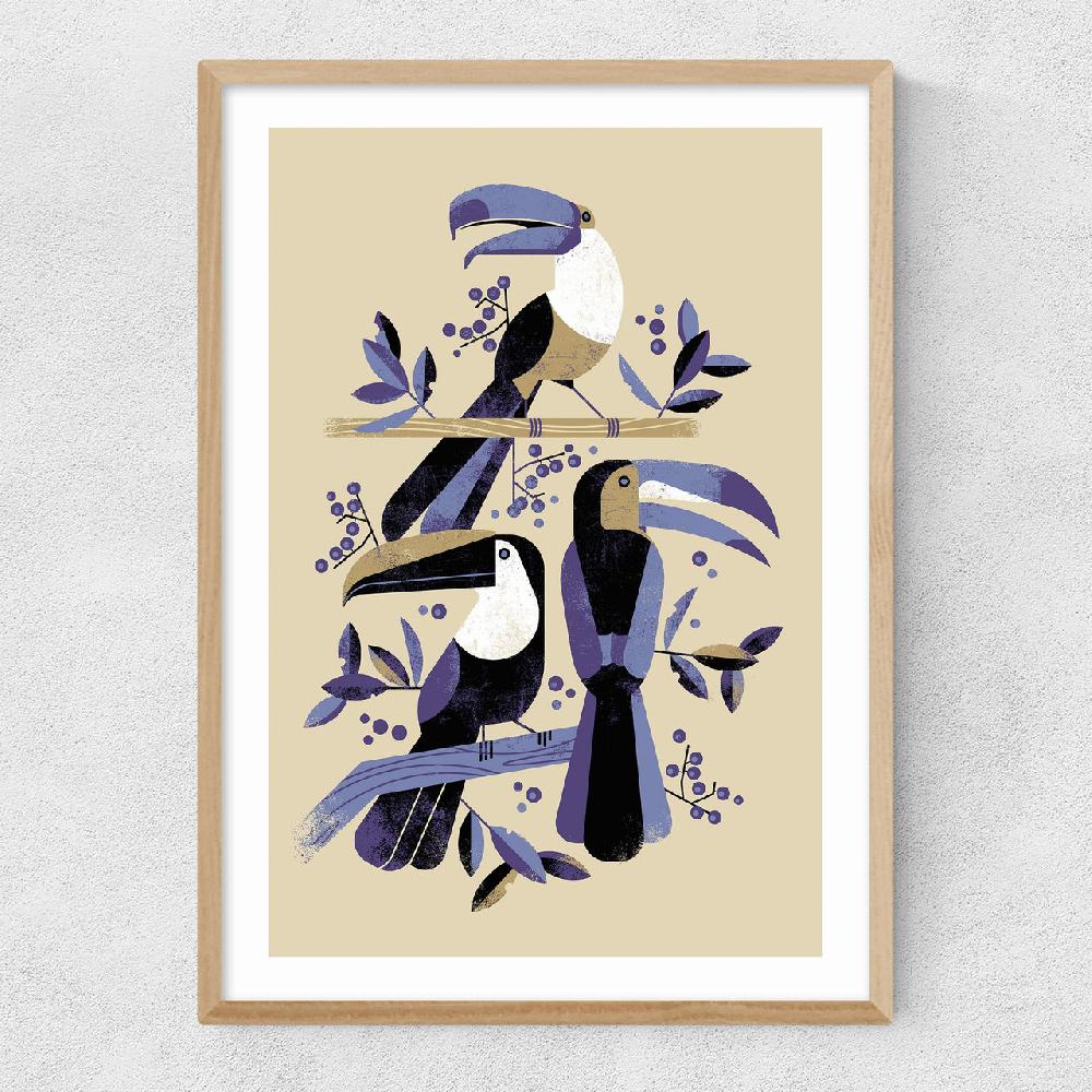 East End Prints Toucans