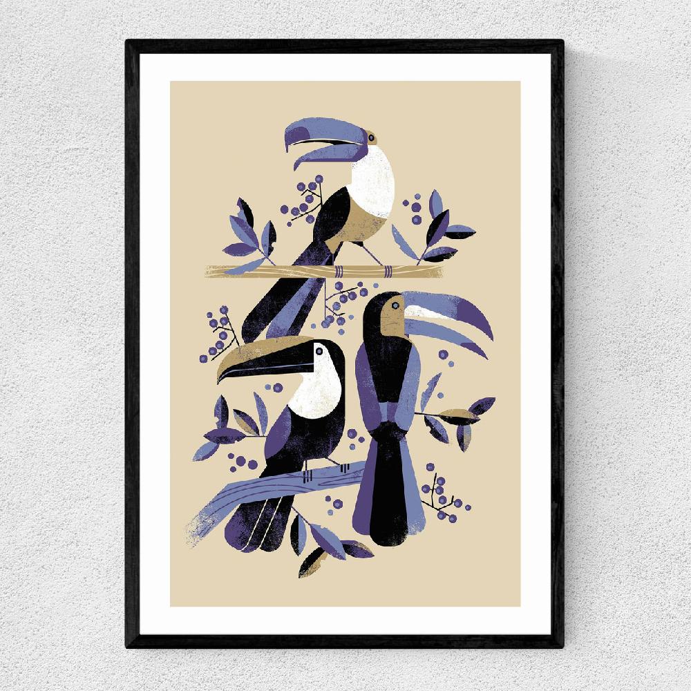 east end prints Toucans