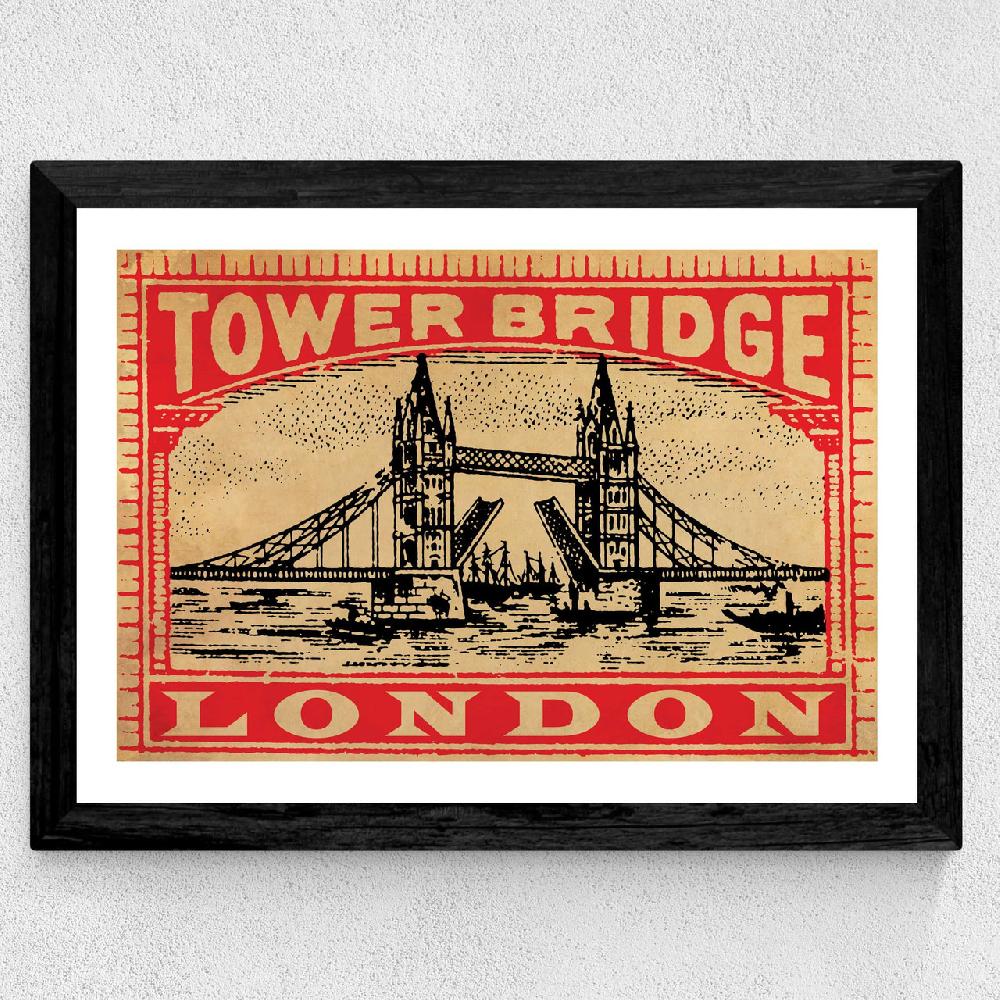 East End Prints Tower Bridge By Indieprints