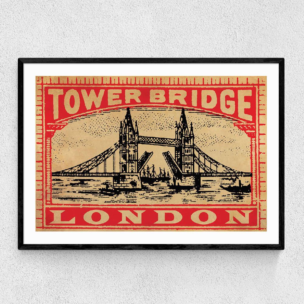 east end prints Tower Bridge by Indieprints