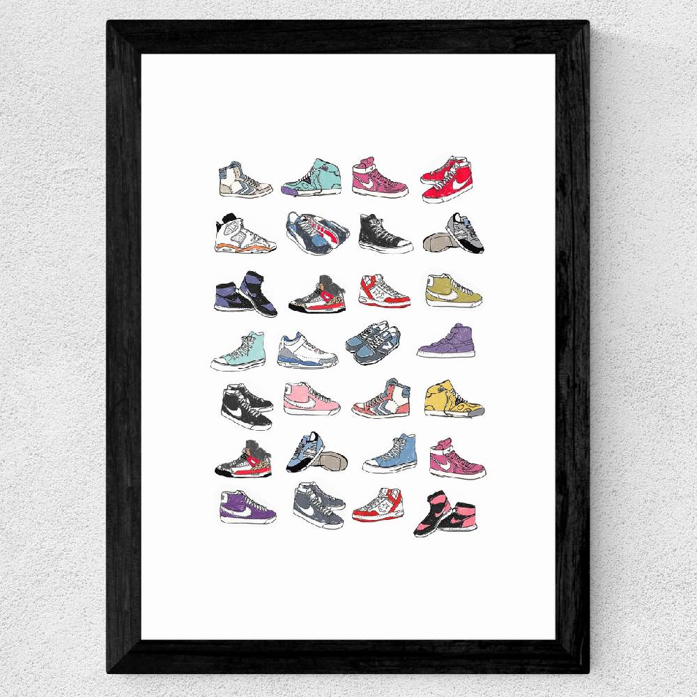 East End Prints Trainers