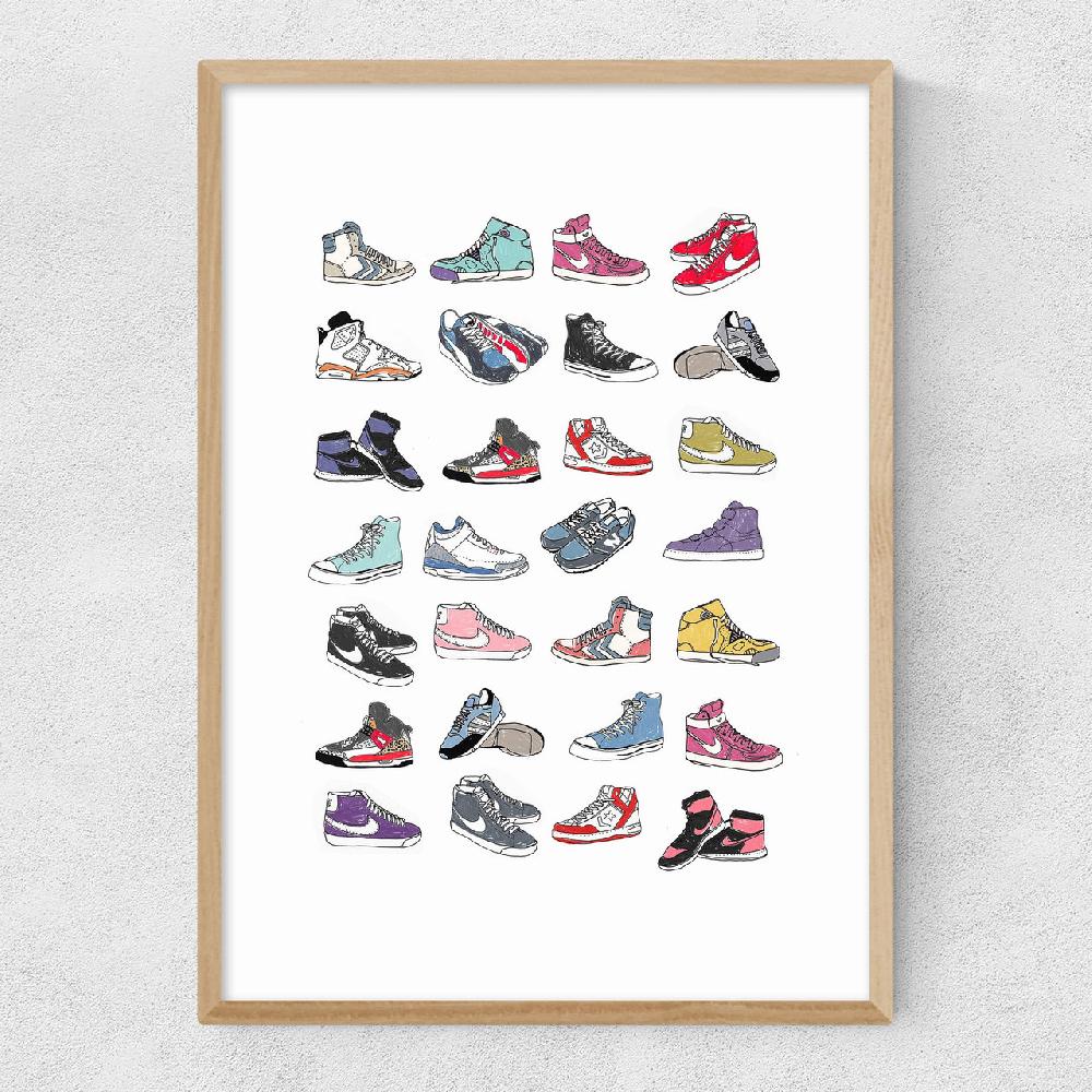 East End Prints Trainers