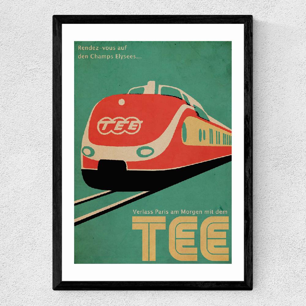 East End Prints Trans-Europe Express