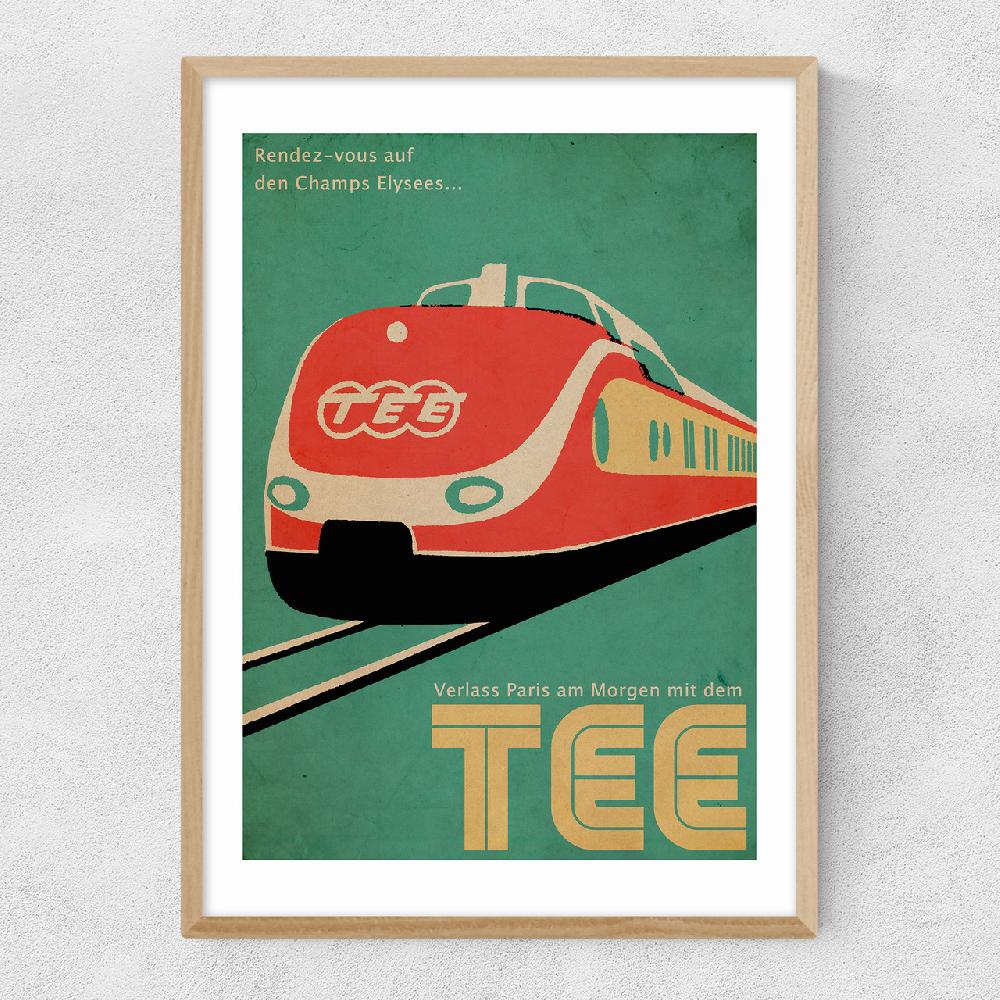 East End Prints Trans-Europe Express