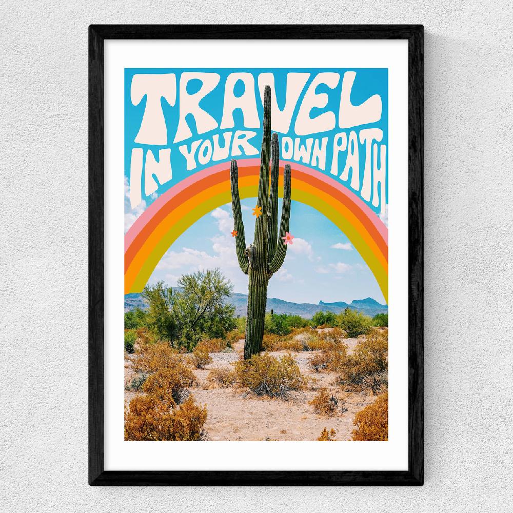 East End Prints Travel In Your Own Path